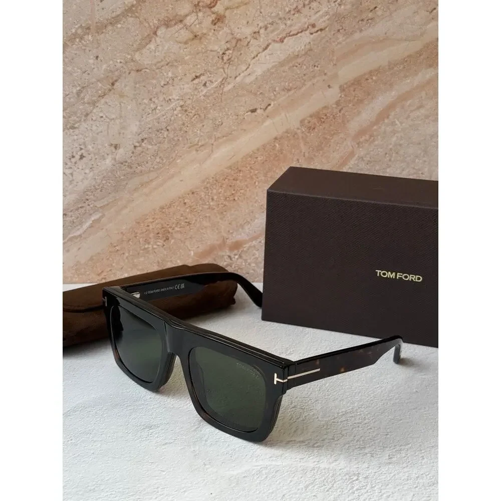 NEW Tom Ford FT6068-B Fausto Clip On Bluelight Frames in Brown